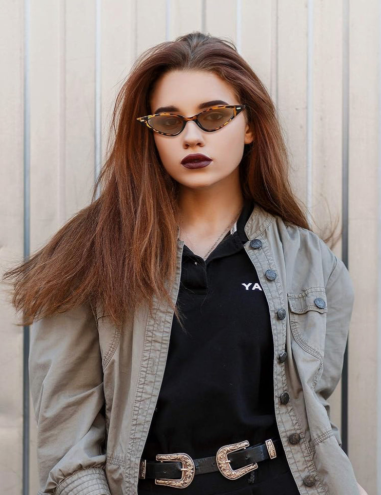 Cat Eye Leopard Sunglasses